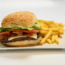 Bacon Cheeseburger from Pizzeria Grande